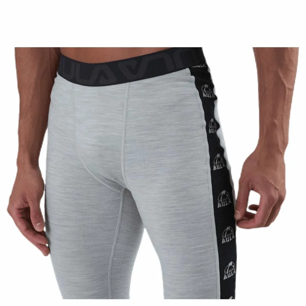 Bula Tape Merino Wool Pants Grey Grå