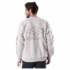 Umbro Taped Drop Shoulder Sweat Beige Discount