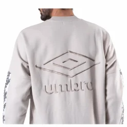 Umbro Taped Drop Shoulder Sweat Beige Discount