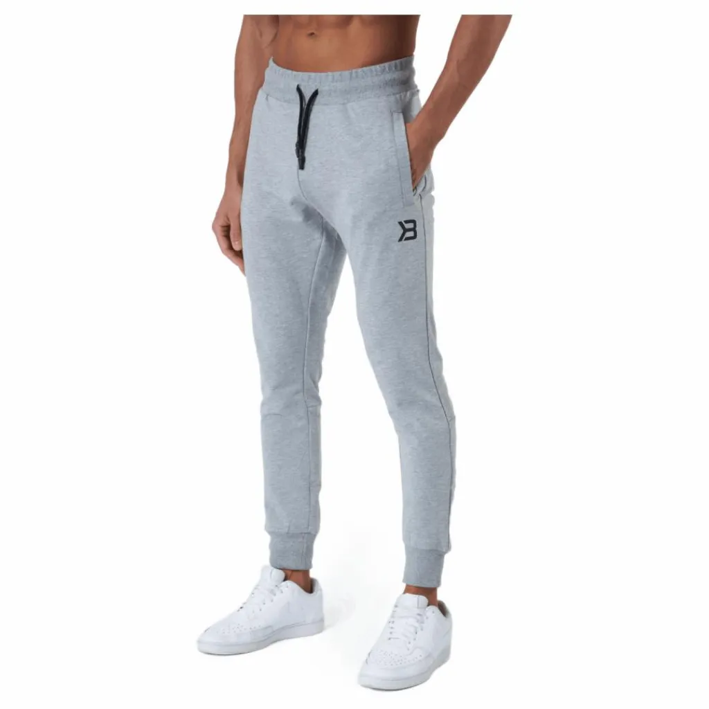 Tapered Joggers V2 Light Grey Melange*Better Bodies Discount