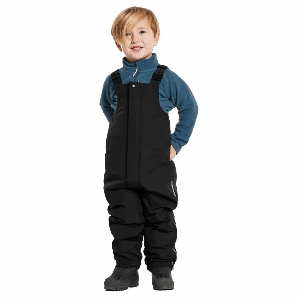 Didriksons Tarfala Kids Pants 6 Black Svart Best