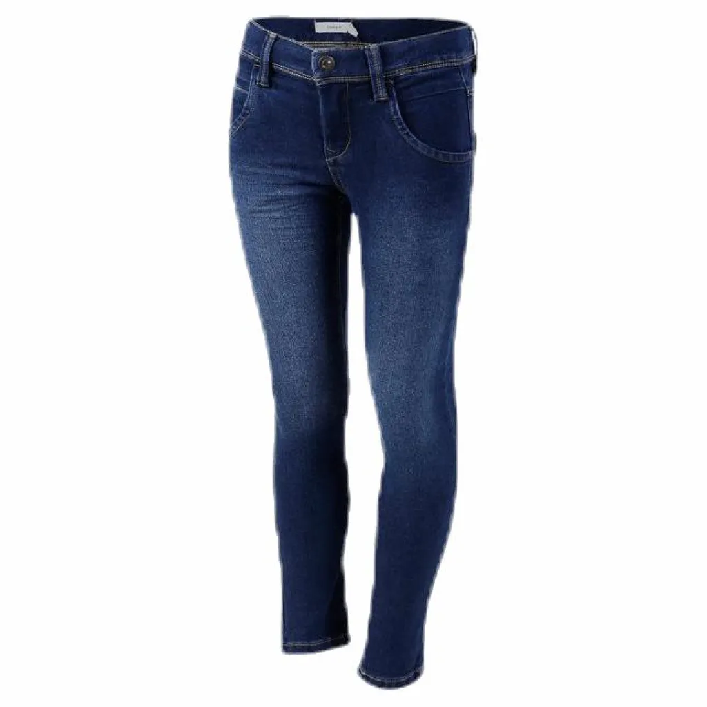 Name It Tax Slim/Xsl Dnm Pant Blue Blå Online