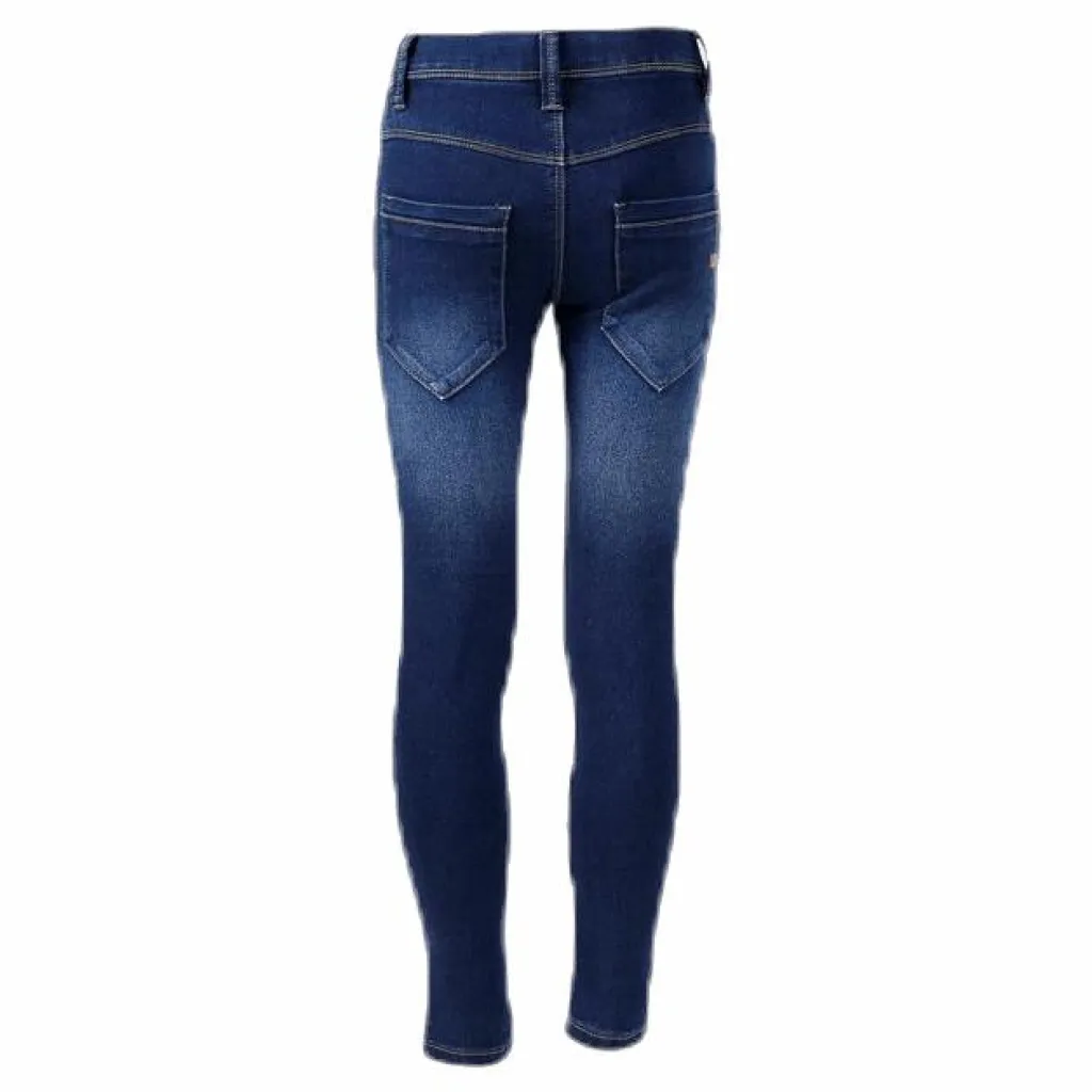 Name It Tax Slim/Xsl Dnm Pant Blue Blå Online