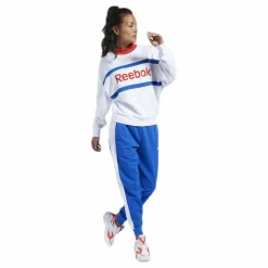 Te Linear Logo Crew TS Blue*Reebok Outlet