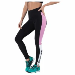 Reebok Te Linear Logo Legging Blue/Pink Svart Online
