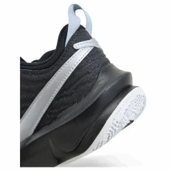 Nike Team Hustle D 10 Big Kids' Basketball Shoes BLACK/METALLIC SILVER-VOLT-WHITE Svart Discount