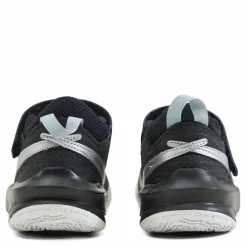Nike Team Hustle D 10 Little Kids' Shoes BLACK/METALLIC SILVER-VOLT-WHITE Svart Discount
