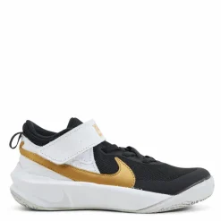 Team Hustle D 10 Little Kids' Shoes BLACK/METALLIC GOLD-WHITE-PHOTON DUST*Nike Clearance