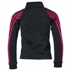 Team Polyester 3-Stripes Tracksuit Black / Team Real Magenta*adidas Clearance