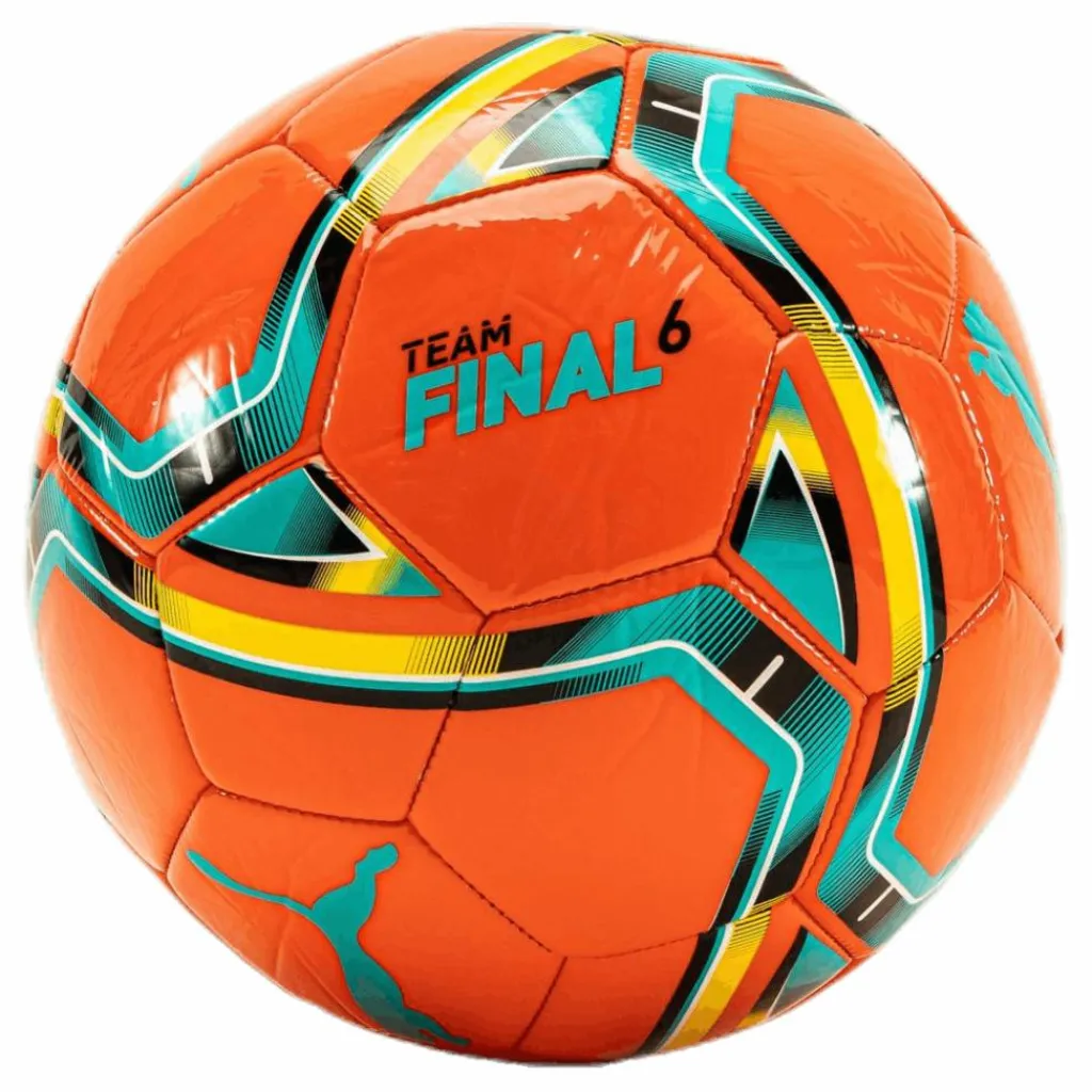 Puma teamFINAL 21.6 MS Ball Blue/Red Orange Discount