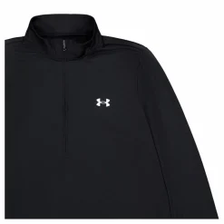 Under Armour Tech 1/2 Zip- Solid Black Svart New