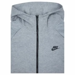Nike Tech Fleece Hoodie Fz Dk Grå Outlet
