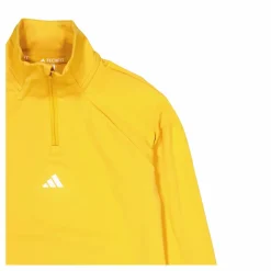 adidas Techfit COLD.RDY 1/4 Zip Long Sleeve Training Top Preyel Gul Hot
