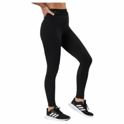 adidas Techfit Long Branded Elastic Tight Black / White Svart Outlet