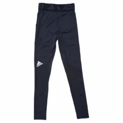 adidas Techfit Long Branded Elastic Tight Black / White Svart Outlet