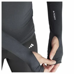 adidas Techfit Long-Sleeve Top Training Long-Sleeve Top Black Svart Outlet
