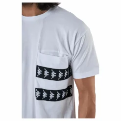 Tee, Auth. Banda Efto White/Black*Kappa Discount