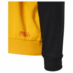 Teens Boys Lupo Blocked Hoody Black-saffron-bright White*Fila