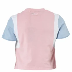 Fila Teens Girls Samara Blocked Cro Coral Blush-blue Fog-bright Wh Flerfärgad