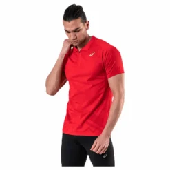 Tennis Polo Shirt Red*ASICS Clearance