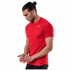 Tennis Polo Shirt Red*ASICS Clearance