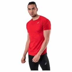 ASICS Tennis SS Tee Red Röd Hot