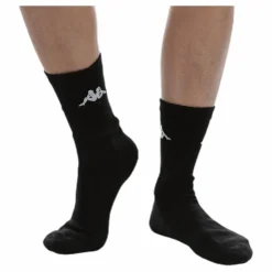 Tennis Trisper Socks 3pk White/Black*Kappa Outlet