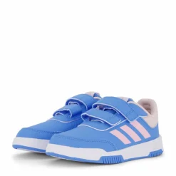 Tensaur Hook and Loop Shoes Blue Burst / Clear Pink / Cloud White*adidas New