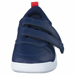 adidas Tensaur Shoes Dark Blue / Cloud White / Active Red Blå Clearance