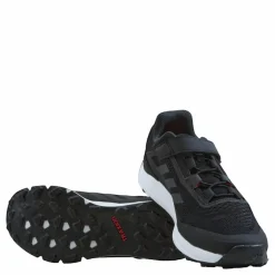 Terrex Agravic Flow Primegreen Trail-Running Shoes Core Black / Dgh Solid Grey / Solar Red*adidas Clearance