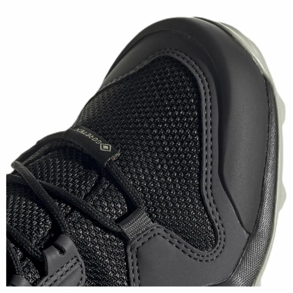 adidas Terrex AX3 Mid GORE-TEX Hiking Shoes Core Black / Dgh Solid Grey / Metal Grey Svart New