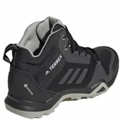 adidas Terrex AX3 Mid GORE-TEX Hiking Shoes Core Black / Dgh Solid Grey / Metal Grey Svart New