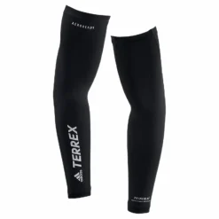 adidas Terrex Trail Arm Sleeves Primeblue Aeroready Black / White / White Vit och Svart Online
