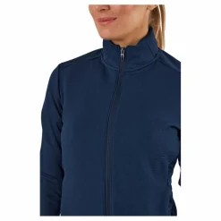 adidas Textured Full-Zip Jacket Collegiate Navy Blå Outlet