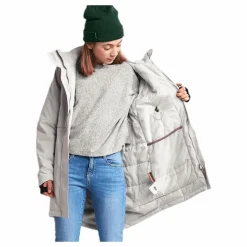 Thea Girl's Parka White*Didriksons Discount