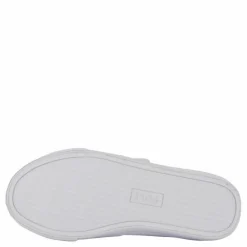 Theron V Ps White Smooth Pu/gold Metallick*Ralph Lauren Junior New