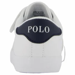 Ralph Lauren Junior Theron V Ps White Smooth Pu/navy W/ Navy P Vit Online
