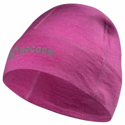 Thin Running Hat Wool Pink*Gococo New