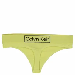 Thong Cyber Green*Calvin Klein Sale