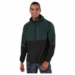 Thorow Running Jacket With Hood Green*Endurance Outlet