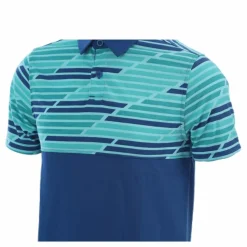 Under Armour Threadborne Blocked Polo Blue/Patterned Blå och Mönstrad Clearance