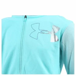 Threadborne Girls Terry Full Zip Blue/White*Under Armour Sale