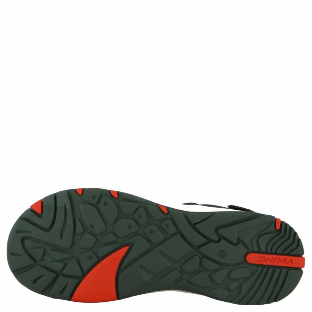 Viking Thrill Moss Green/red Flerfärgad Hot