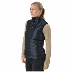 Tenson Tica Down Vest W 999 Black Svart Outlet