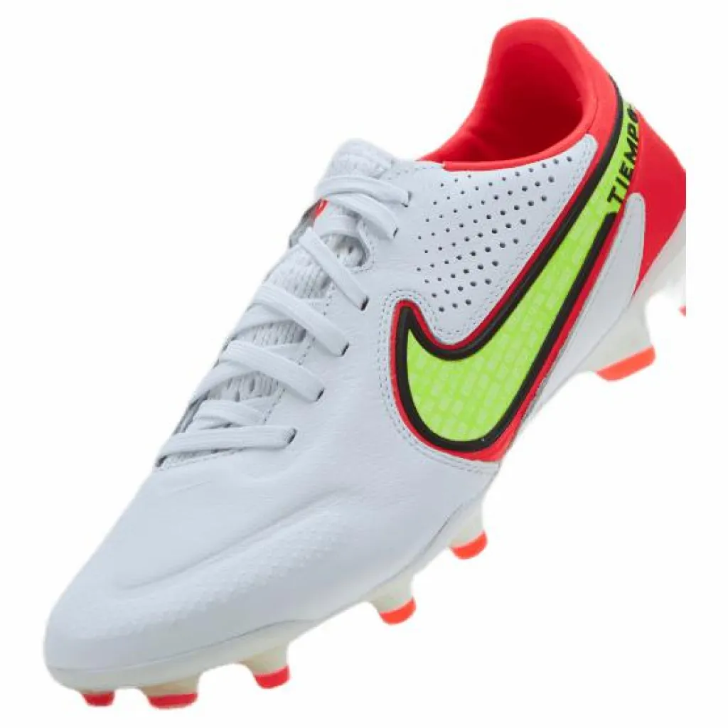 Tiempo Legend 9 Pro Fg Firm-gr White/volt-bright Crimson*Nike Best