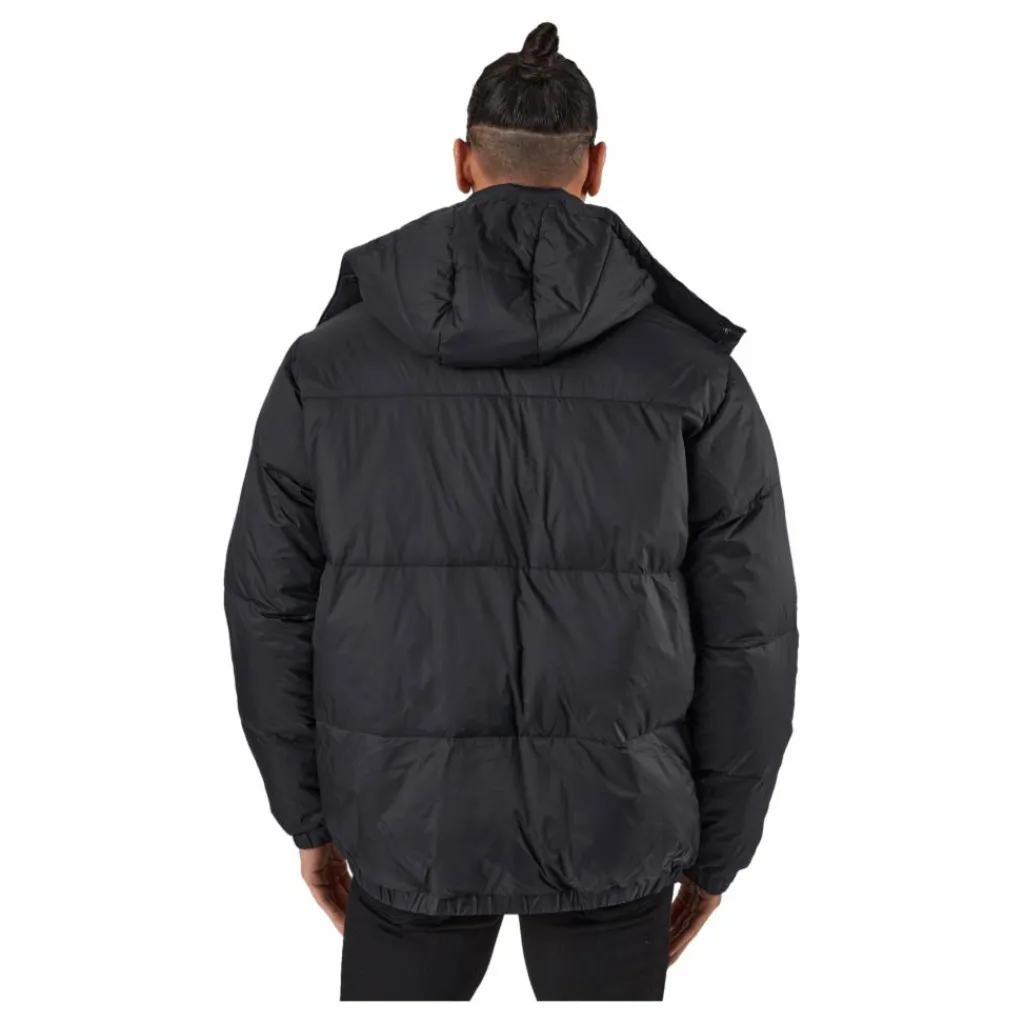 Fila Tirebolu Oversized Puff Jacket 80001 - Moonless Night Svart Discount