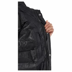 Fila Tirebolu Oversized Puff Jacket 80001 - Moonless Night Svart Discount