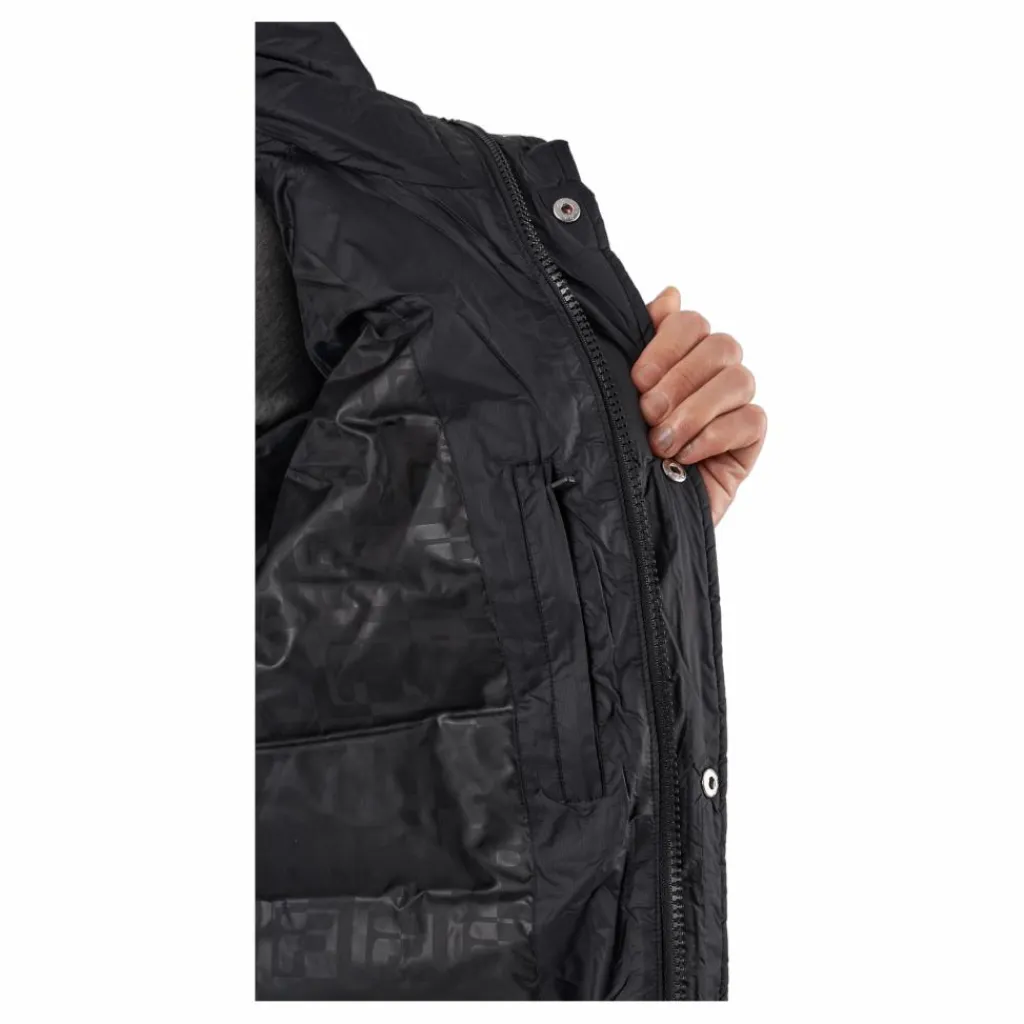 Fila Tirebolu Oversized Puff Jacket 80001 - Moonless Night Svart Discount