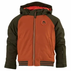 Burton Toddler Bomber Jacket Brown/Green Brun och Grön Hot