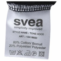 Svea Tone Hood Blue Blå Outlet